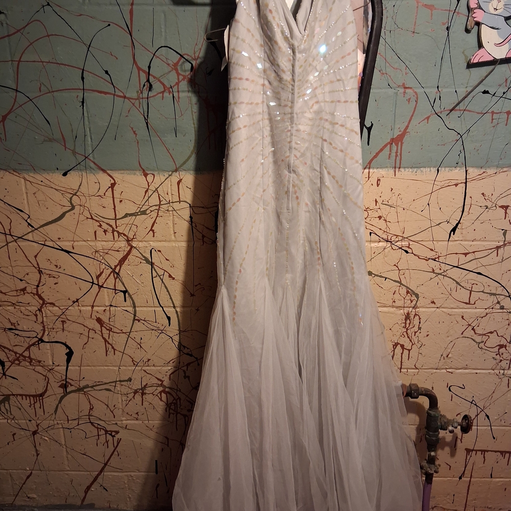 Mary's Bridal Sparkling White Gown